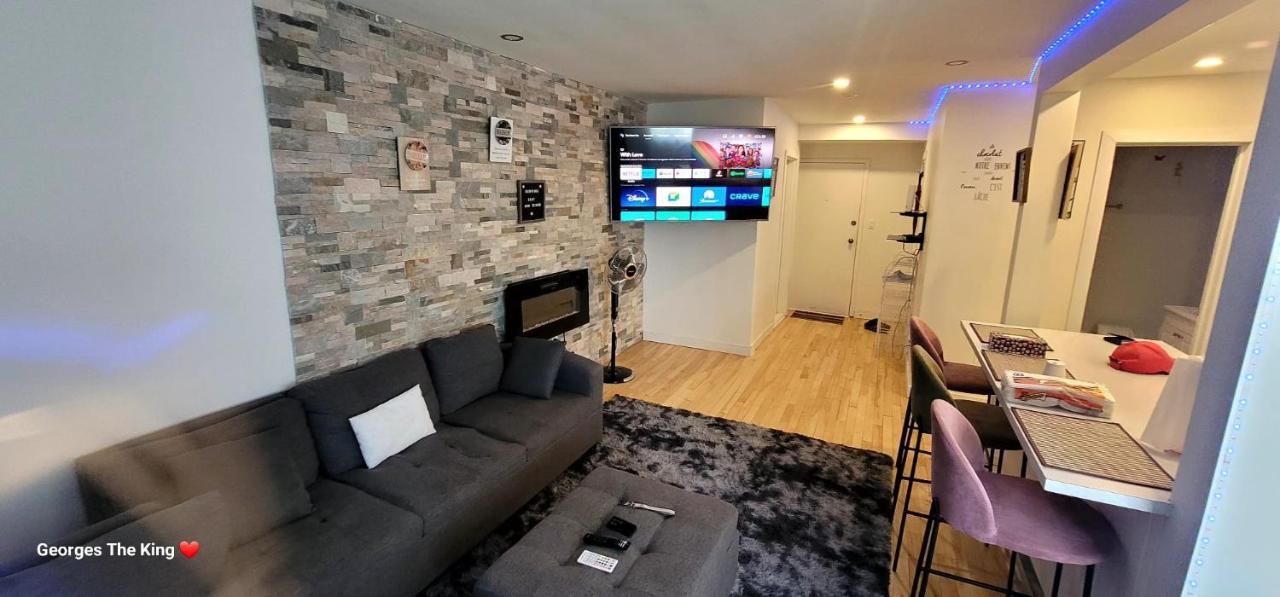 Luxurious 2 Bedrooms Apartment With Spa In Montréal Exterior foto